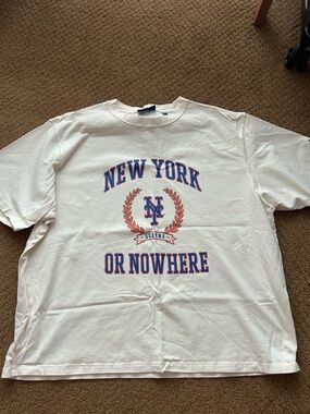 NWOT New York or Nowhere x New York Mets tee XXL